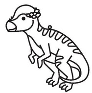 Závesné sklíčka - 93. PACHYCEPHALOSAURUS