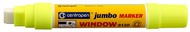 991056 Značkovač ŽLUTÝ, tekutý křídový JUMBO WINDOW 2-15 mm, CENTROPEN-1