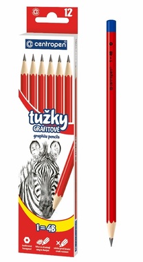 Šesťhranná grafitová ceruzka č. 1, Centropen