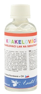 Krakelovací lak na servítkovú techniku 50 g